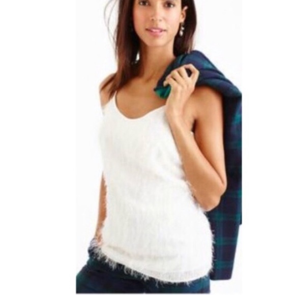 J. Crew Tops - J. Crew Feather Racerback Cami.  Size 2